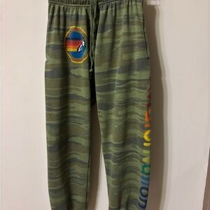 Aviator Nation Camo Sweatpants with POCKETS